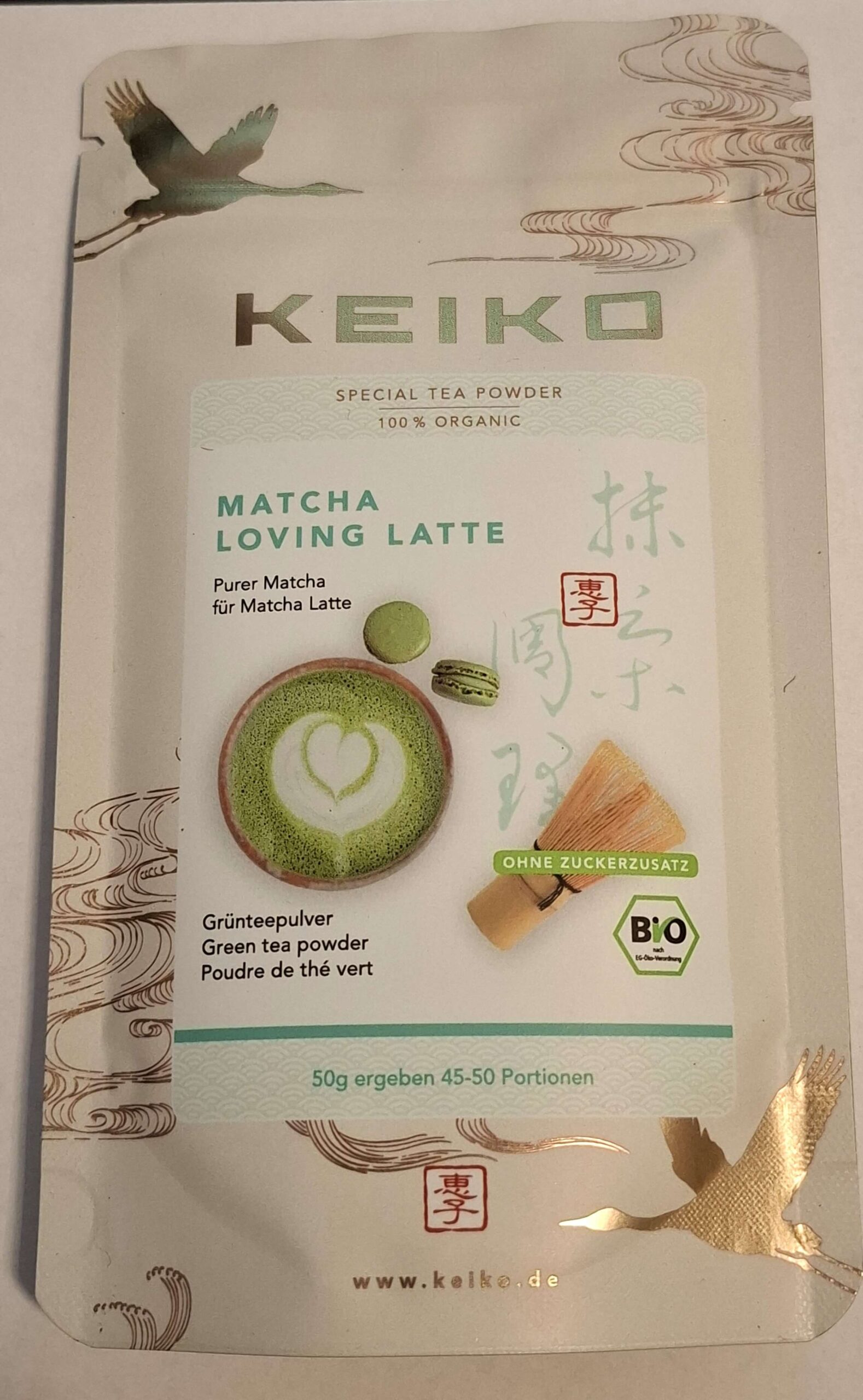 Matcha Loving Latte Bio 50g von Keiko